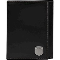 FOSSIL BILLETERA DE CUERO TRIFOLD PARA HOMBRE CON ESPACIO PARA TARJETAS,